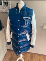 Tommy Hilfiger Daunen Jacke blau/weiß Gr. S Hessen - Schmitten Vorschau