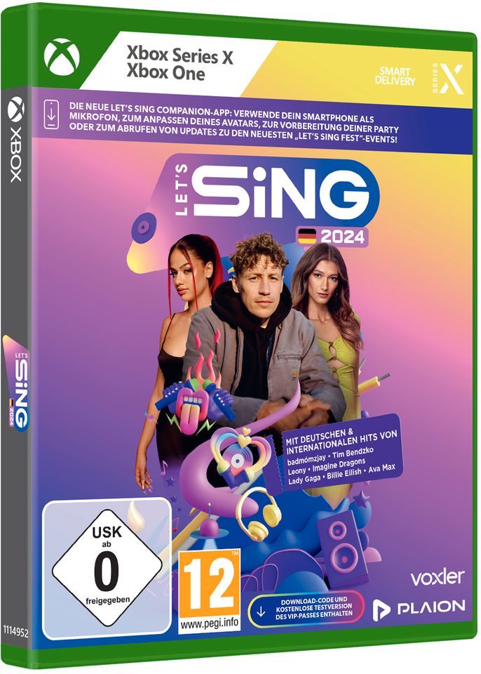 Lets Sing 2024 "German Version" | NEU & OVP | XBox Series X / ONE in  Leipzig - Schönefeld-Abtnaundorf | X-Box Spiele gebraucht kaufen | eBay  Kleinanzeigen ist jetzt Kleinanzeigen