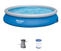 Pool Fast Set Bestway mit Filterpumpe und Leiter 366x91cm Sachsen - Neustadt Vorschau