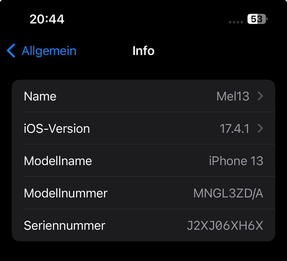 iPhone 13 256 GB in Gummersbach