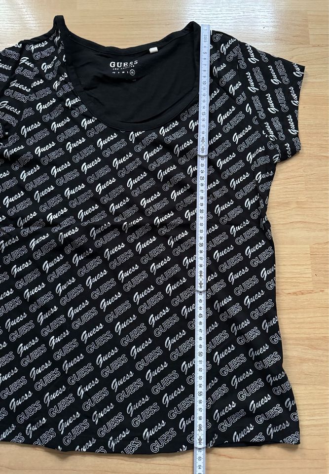 T-Shirt von Guess für Damen,Gr.XL,schwarz,Neuwertig in Sprockhövel