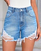 Denim Jeans Shorts Gr. 26 neu Baden-Württemberg - Dietenheim Vorschau