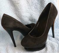 High Heel Plateau Pumps  gr 40 schwarz Leipzig - Altlindenau Vorschau