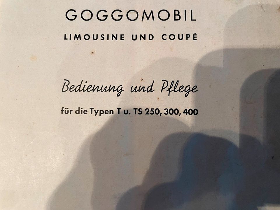 Betriebsanleitung Glas Goggomobil - Goggo Bedienung & Pflege T/TS in Alsdorf