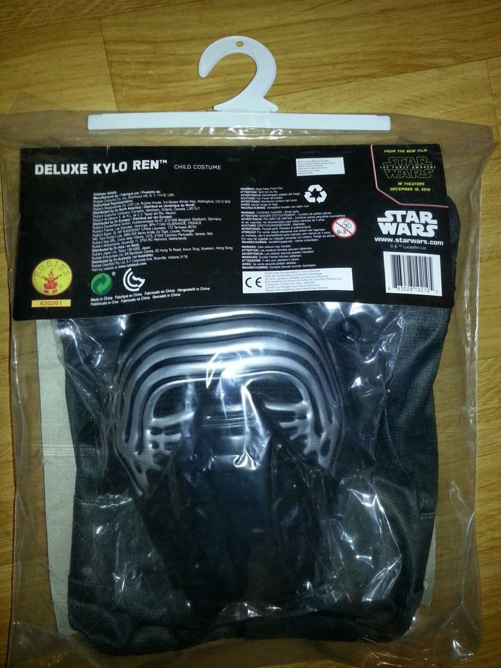 Star Wars Kylo Ren Deluxe Kinderkostüm Größe L 7-8 Jahre in Rostock