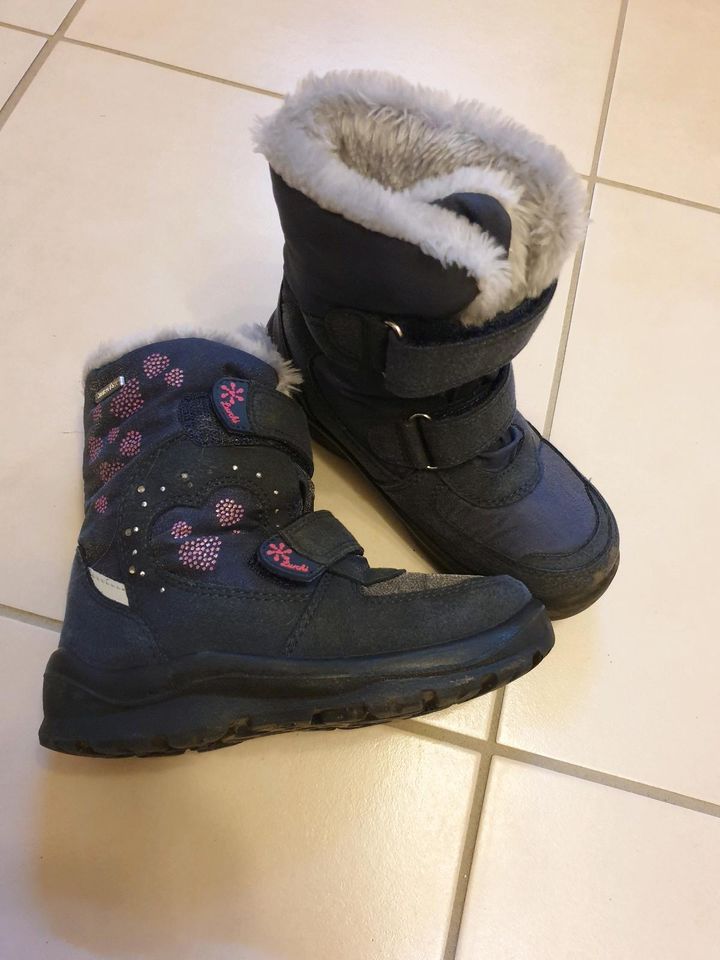 Lurchi Winterstiefel blinken Gr. 29 simpatex Mädchen in Treuchtlingen