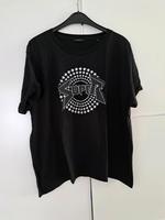Opus Damen T-Shirt schwarz  Aufdruck Baumwolle Gr 44 Baden-Württemberg - Freudenstadt Vorschau