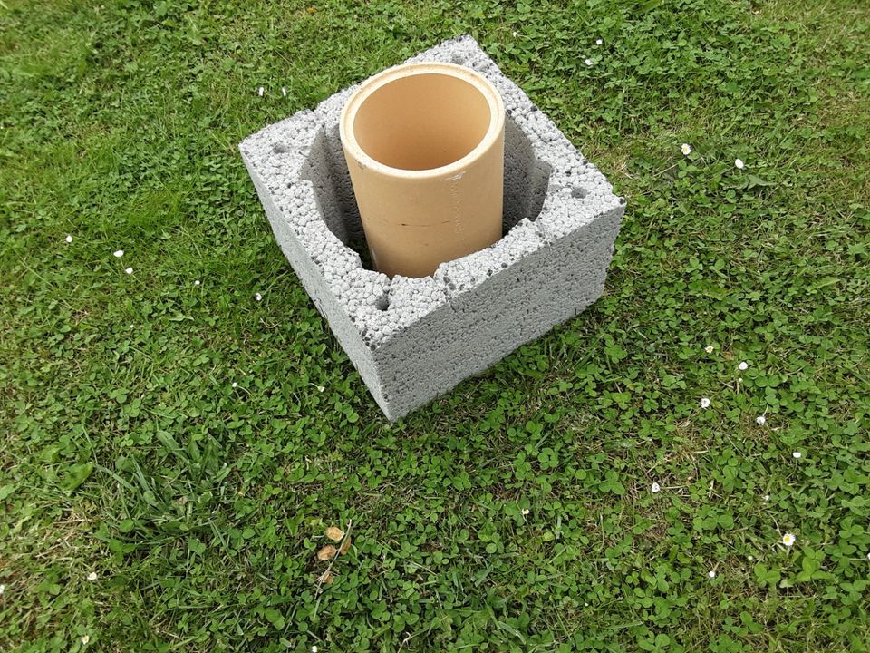 Schornsteinsegmente Beton mit Keramikröhre in Sollstedt (Wipper)