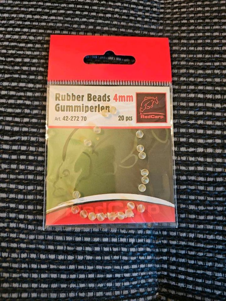 Gummiperlen Rubber Beads Angeln in Ratingen