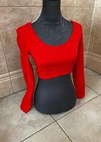 Rotes Crop Top, Rotes Langarmshirt Rheinland-Pfalz - Kirchsahr Vorschau