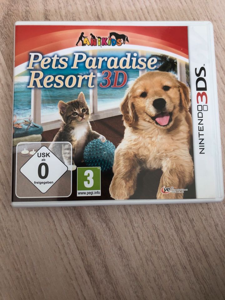 Nintendo 3DS Pets Paradise Resort in Wuppertal