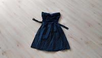 Schönes blaues Kleid schulterfrei mit Gürtel Sommerkleid Bayern - Sonthofen Vorschau