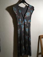 Boden Kleid Gr.36/10R braun bunt gemustert midi Berlin - Charlottenburg Vorschau