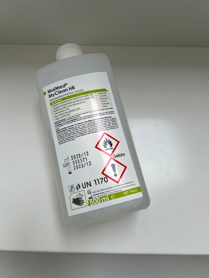 OVP MaiMed MyClean HB 500 ml Flasche Reinigung in Weissach