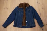 Rolf Schulte Jeansjacke mit Pelz Innenfutter und Kragen in Nerz Hessen - Kelkheim Vorschau