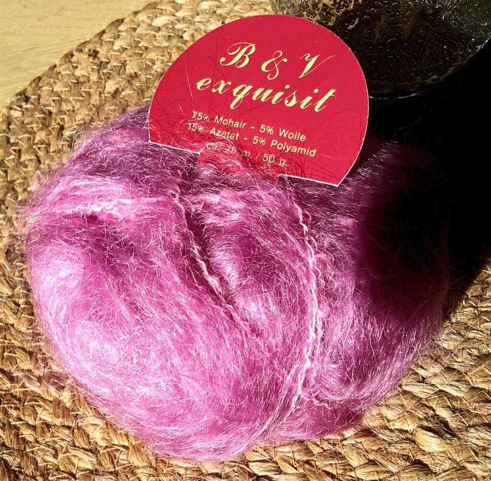 Mohair Wolle "B&V"exguisit 50g in Hamminkeln