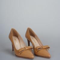 Prada Pumps Karamell Lackleder mit Schleife und Spitz, 35.5 Feldmoching-Hasenbergl - Feldmoching Vorschau