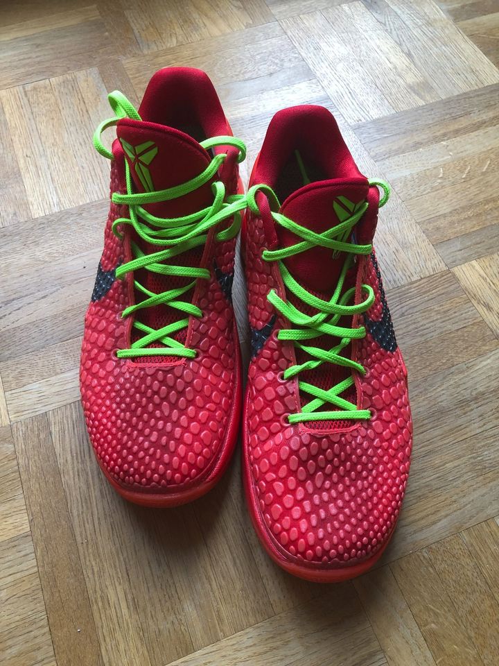 Nike Kobe 6 Protro Reverse grinch rot Größe 40 in Hamburg