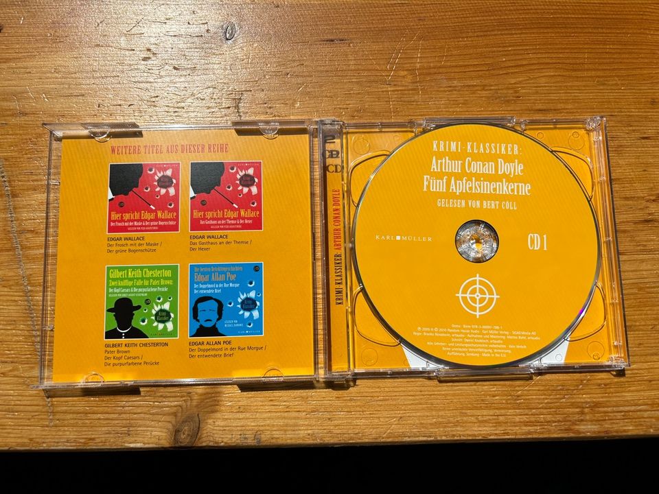 Sherlock Holmes - Fünf Apfelsinenkerne & Das getupfte Band CD in Heinsberg