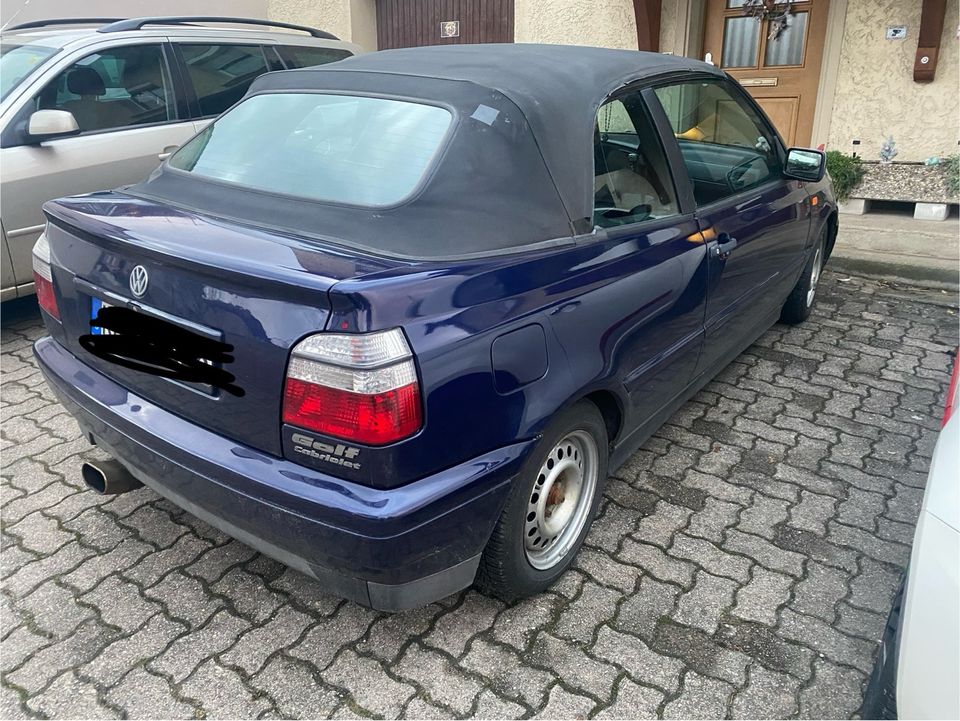 VW Golf 3 Cabrio in Mühlhausen-Ehingen