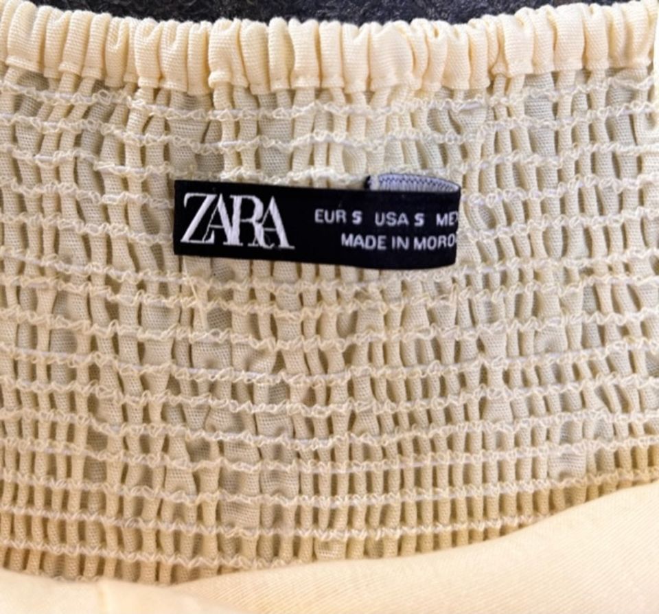 Zara Sommerkleid gelb Gr. S in Bad Rappenau