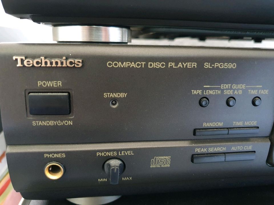 Technics Hifi Anlage SA-AX720, Receiver,  CD-Player  SL-PG590 in Kletzin