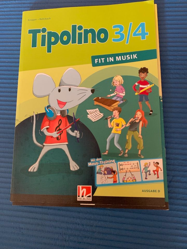 Tipolino fit in Musik Grundschule 3/4 Schülerbuch neu in Ferch