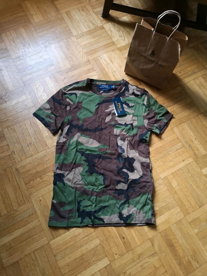 Ralph Lauren T-Shirt Gr. XS NEU Camouflage in Ennepetal