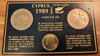 Münzen ZYPERN CYPRUS Pfund und Cents original 1989 München - Pasing-Obermenzing Vorschau