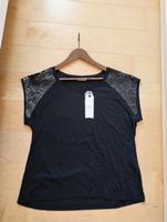 schwarzes Shirt mit Pailletten Nordrhein-Westfalen - Nideggen / Düren Vorschau