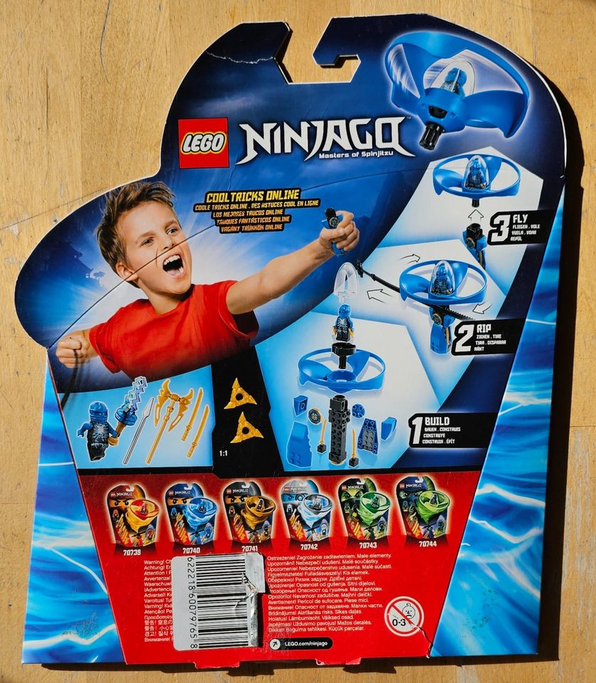 Lego Ninjago Masters of Spinjitzu Airjitzu Jay 70740 VOLLSTÄNDIG in Berlin