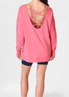 Sweaty Betty After Class Cross Back Oversized Sweatshirt Pink XS Köln - Rodenkirchen Vorschau