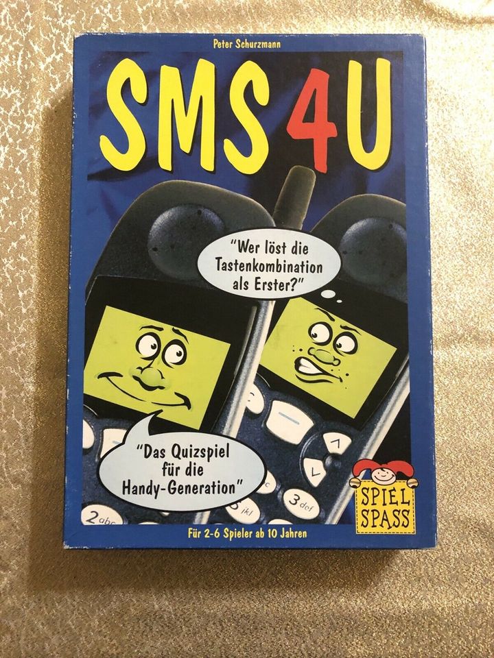 Spiel Gesellschaftsspiel SMS for You Retro wie  NEU Tastenhandy in Salzwedel