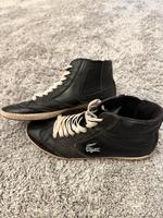 Lacoste Leder Sneaker selten schwarz Lack Gr. 38 Schleswig-Holstein - Bad Oldesloe Vorschau