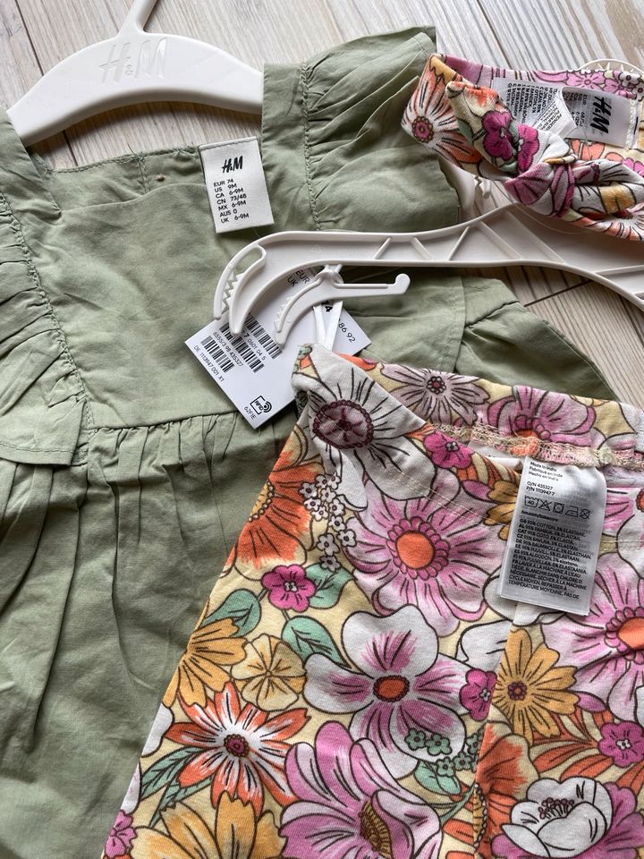 Sommer Bluse Hose Set neu mit Etikett H&M Gr. 74 in Neukirchen-Vluyn