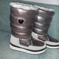 Neue, warm gefütterte Stiefel, metallic Look, Gr.38 Bayern - Simbach Vorschau