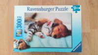 Ravensburger 300 Teile XXL Puzzle KOMPLETT, Hund mit Katze Baden-Württemberg - Pforzheim Vorschau