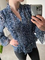 Geblümte Blue blau weiß Pigalle S Nordrhein-Westfalen - Rheine Vorschau