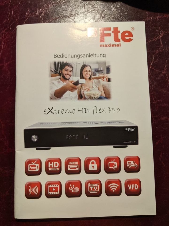 FTE eXtreme HD flex Pro Satelliten Receiver SAT Camping in Soest