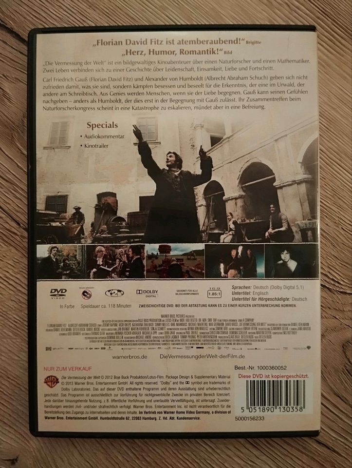 DVD "Die Vermessung der Welt" in Hohnstorf (Elbe)