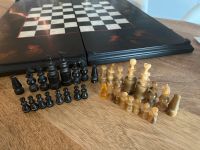 Antikes Schachbrett Backgammon Hanoi 50ger Jahre China Horn Nordrhein-Westfalen - Troisdorf Vorschau