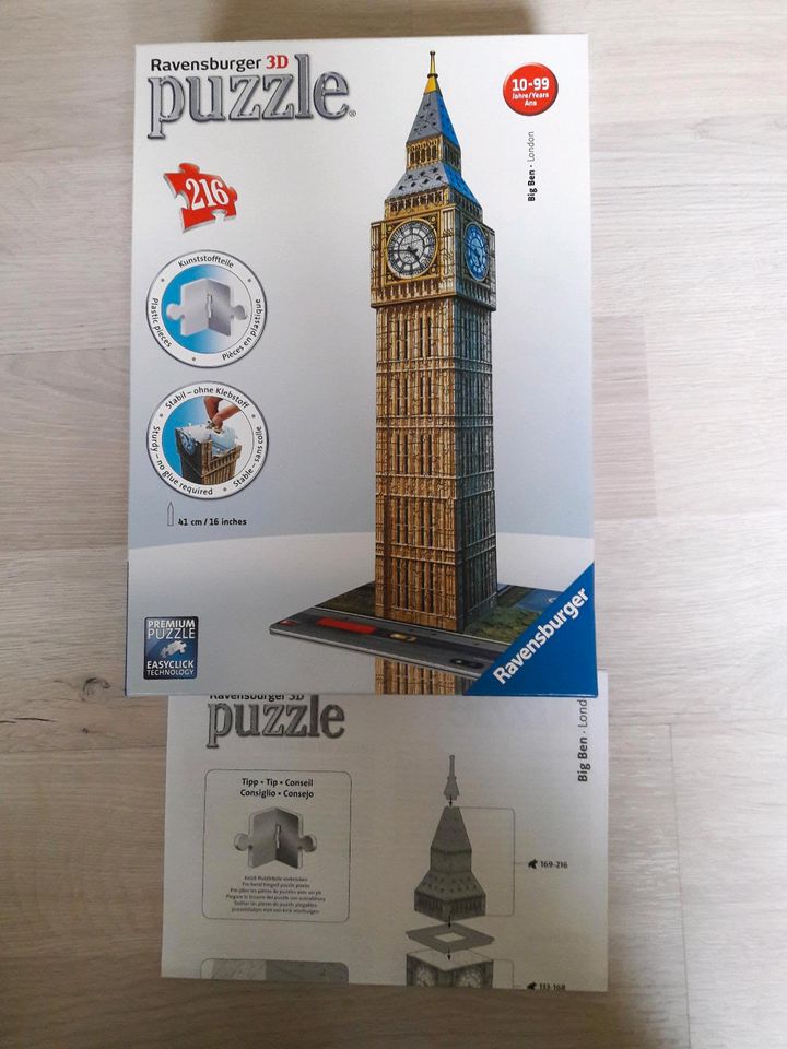 3D Puzzle Big Ben von Ravensburger in Wolfschlugen