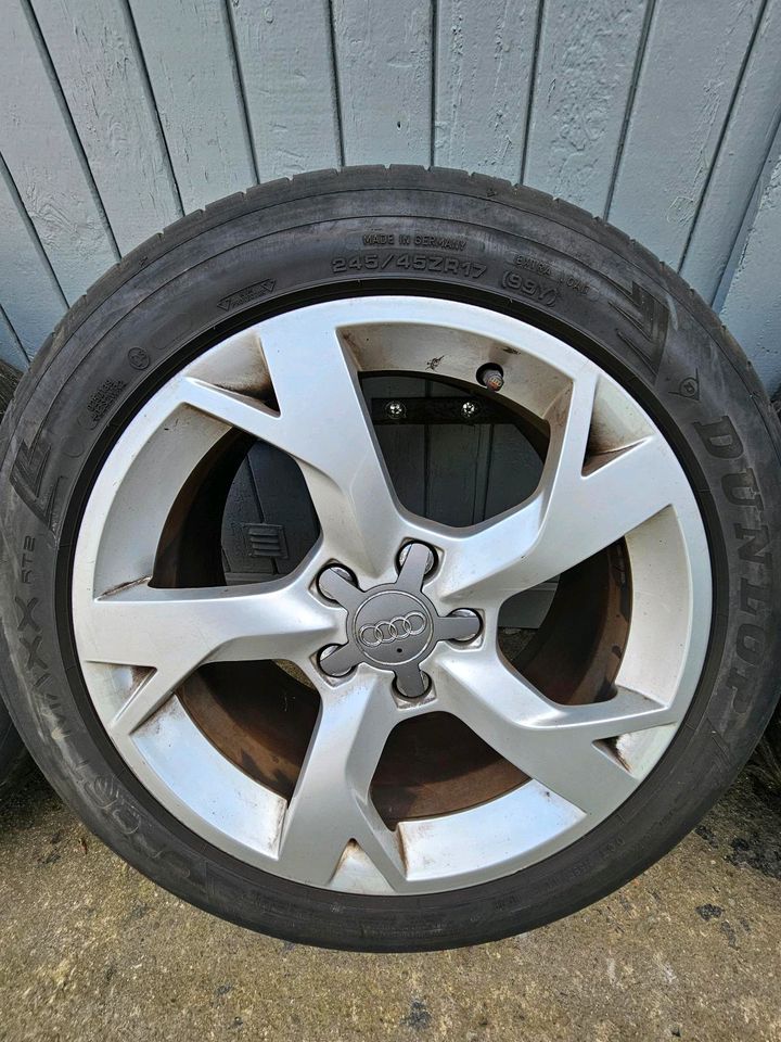 Leichtmetall Felgen Audi Alufelgen 5×112 17zoll in Rostock