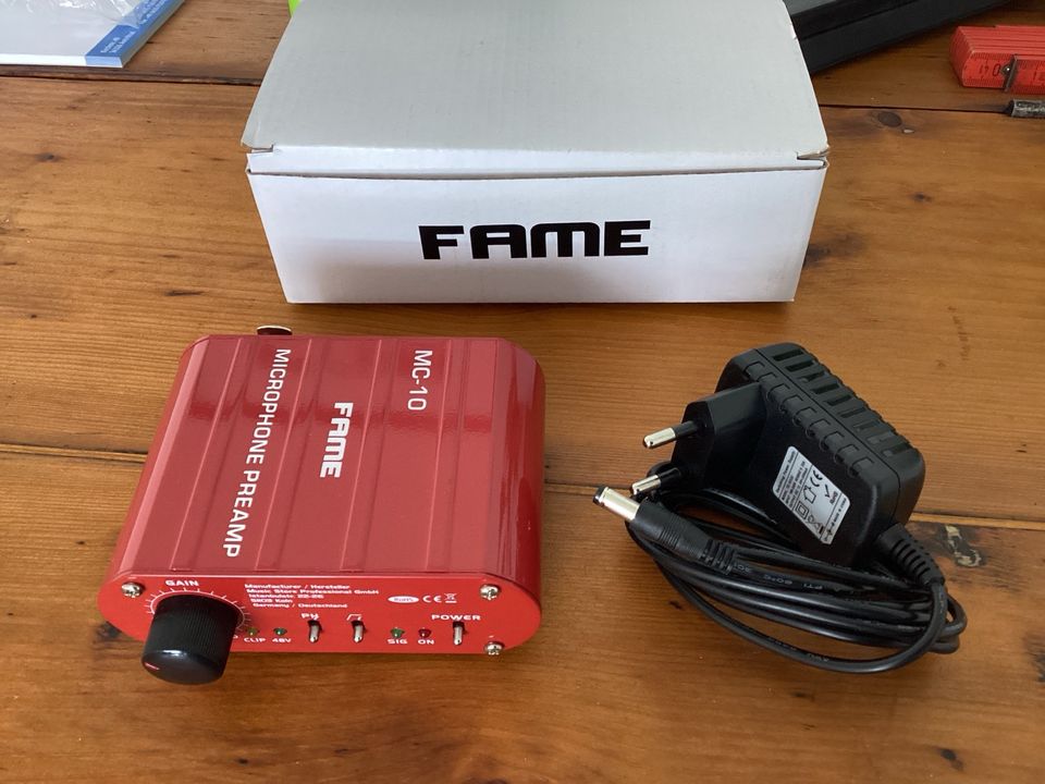 Fame MC-10 Microphone Preamp Vorverstärker in Alsfeld