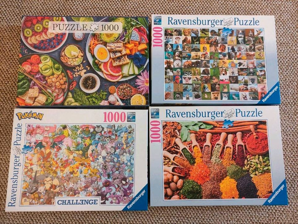 Puzzle 1000 Teile Schmidt Ravensburger Clementoni Disney bunt in Wendisch Evern