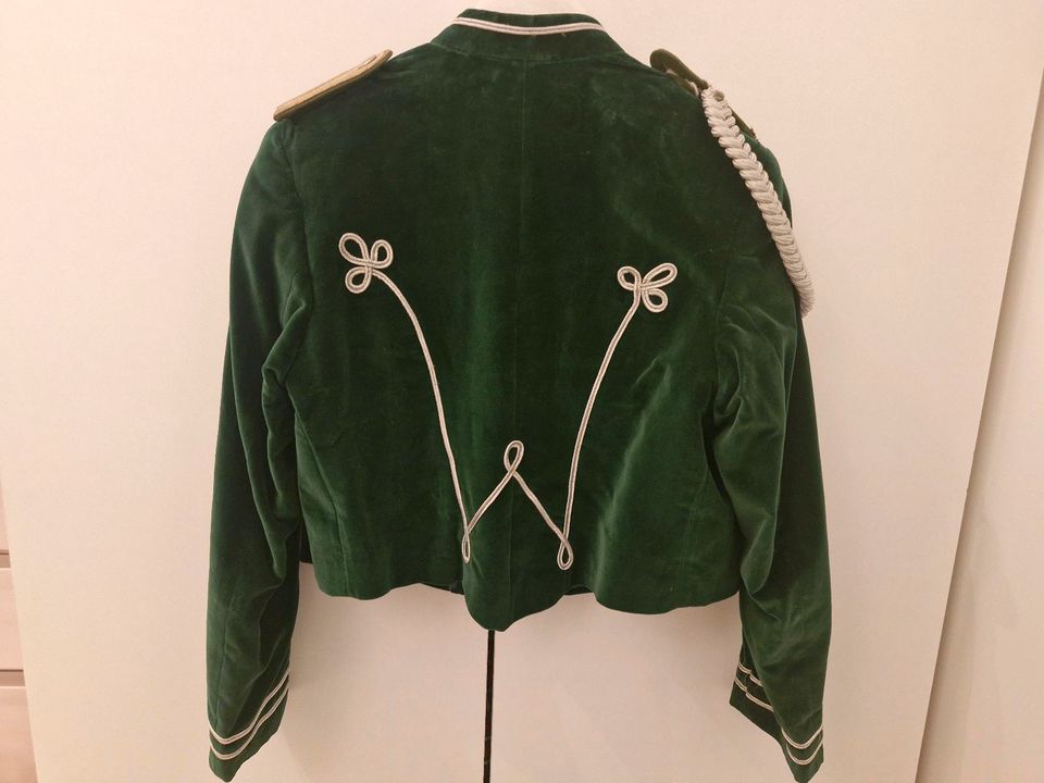 Gardekostüm Jacke grün Damen Vintage 70/80er Jahre Karneval in Köln