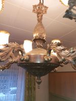 Kronleuchter Messing Lampe Deckenlampe leuchte Wohnzimmer Retro Nordrhein-Westfalen - Lünen Vorschau