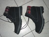 Boots Schnürboots Stiefelette schwarz Gr. 40 Victory Unisex Hessen - Langen (Hessen) Vorschau