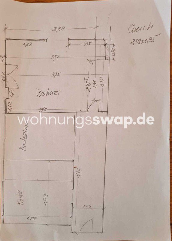 Wohnungsswap - 2 Zimmer, 50 m² - Sigmaringer Straße, Wilmersdorf, Berlin in Berlin