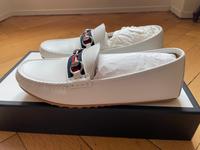 Gucci Herren Driver-Schuhe/Slipper 41 Herrenmokassin mit Web Baden-Württemberg - Heidelberg Vorschau
